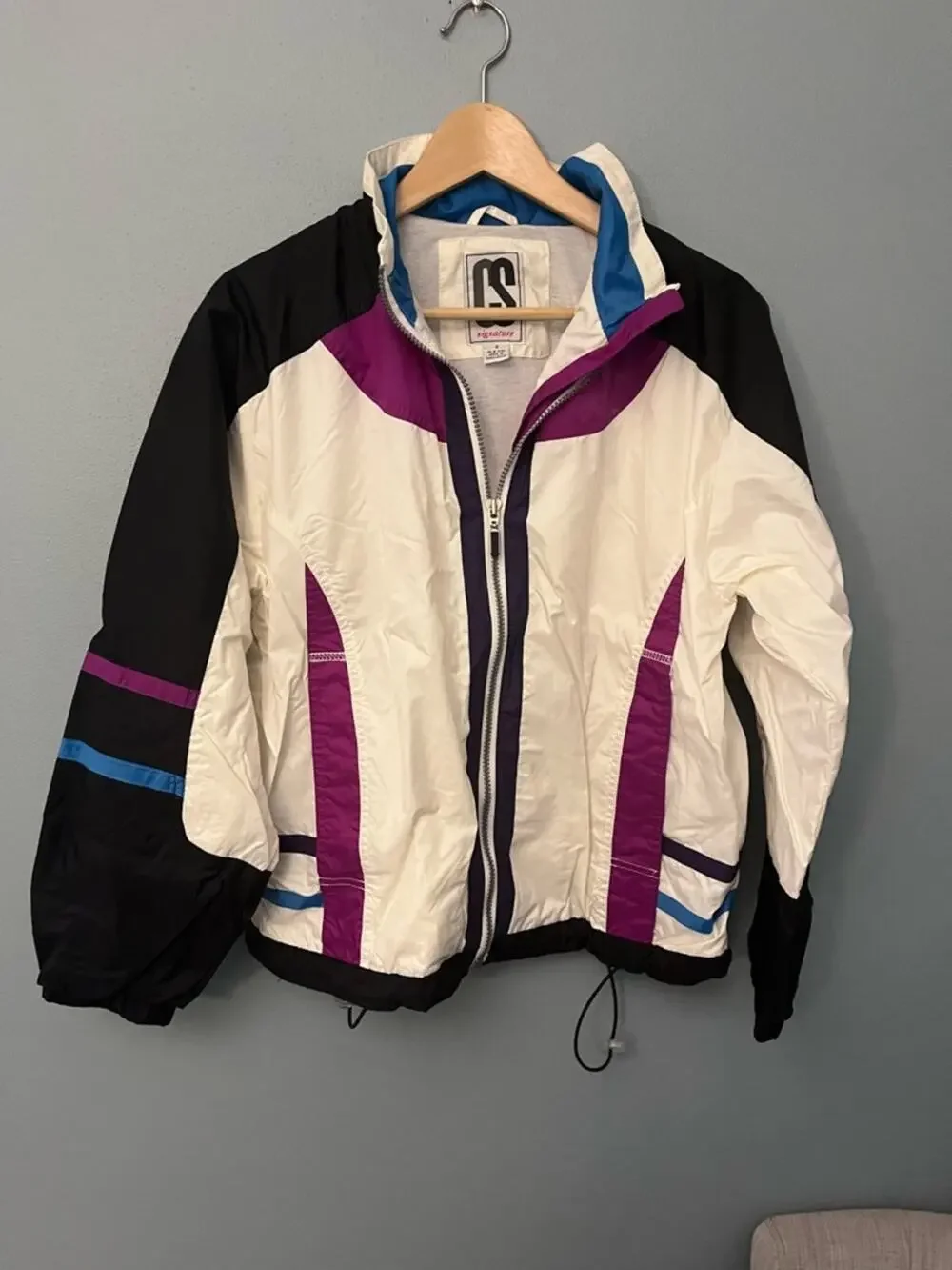 Vintage CS Signature Colorblock Windbreaker Jacket
